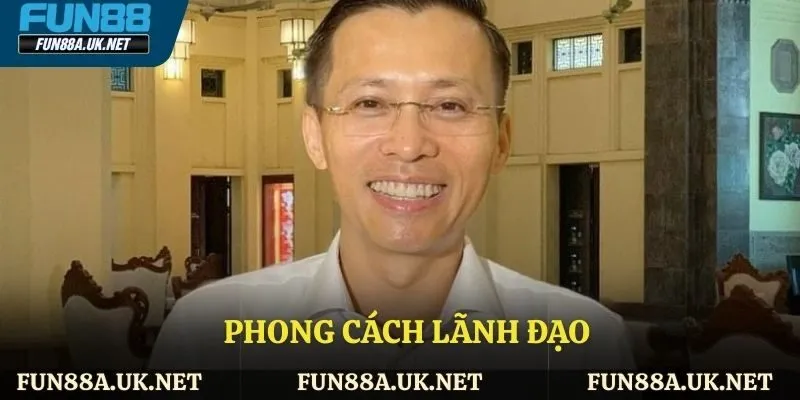 Đặng Hoàng Phong và phong cách lãnh đạo
